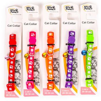 brsp 10781 ALLY PAWS CAT COLLAR WİTH BELL 1CMX20-30CM