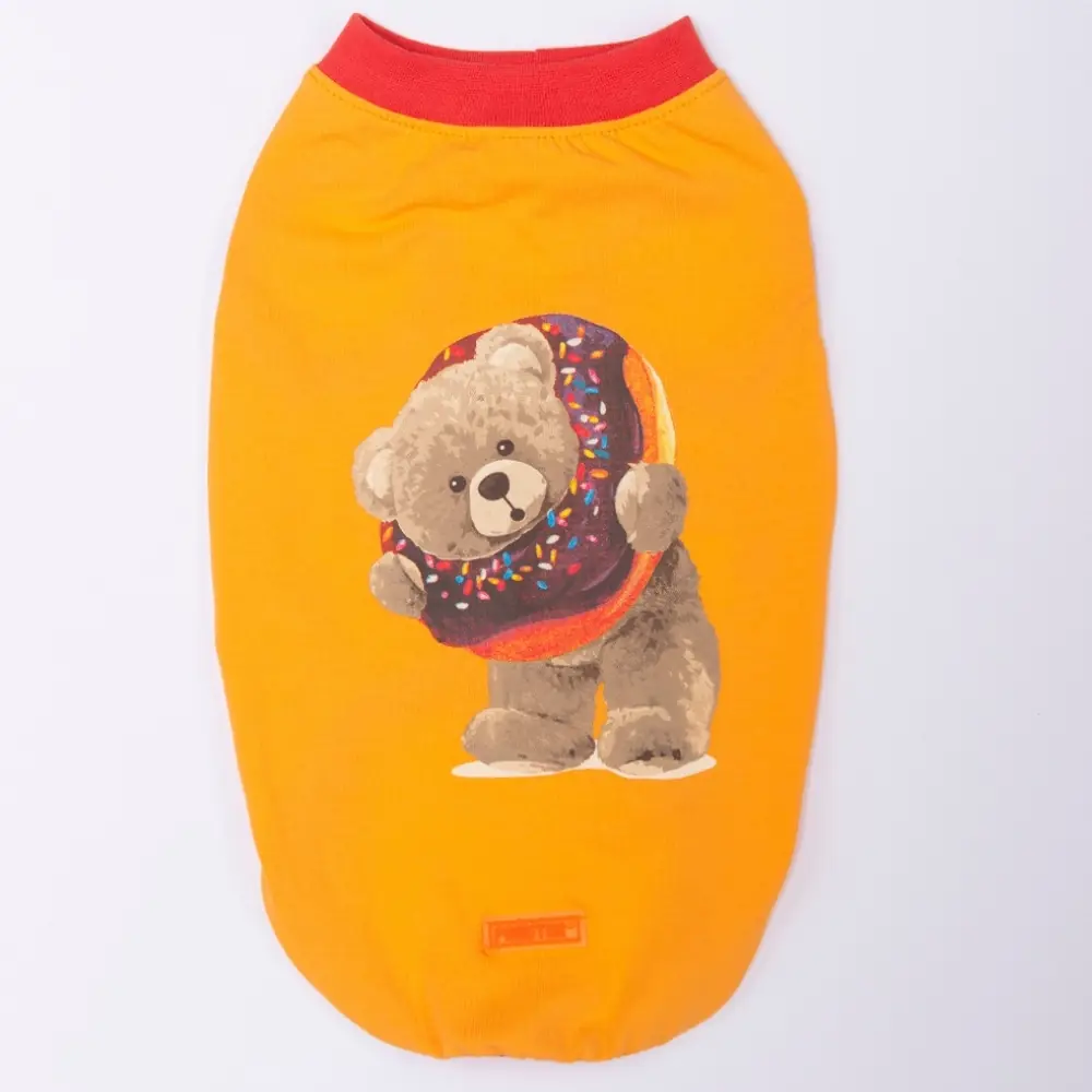 26808 Turuncu Donut Teddy Tişört XL Beden YPAW-2