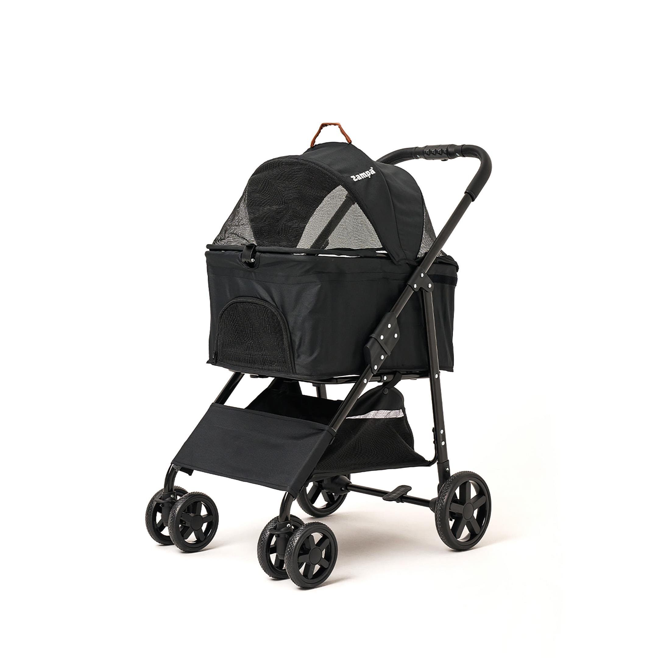 Albon Kedi & Köpek Arabası Siyah 53X77X100cm LD02-B-1