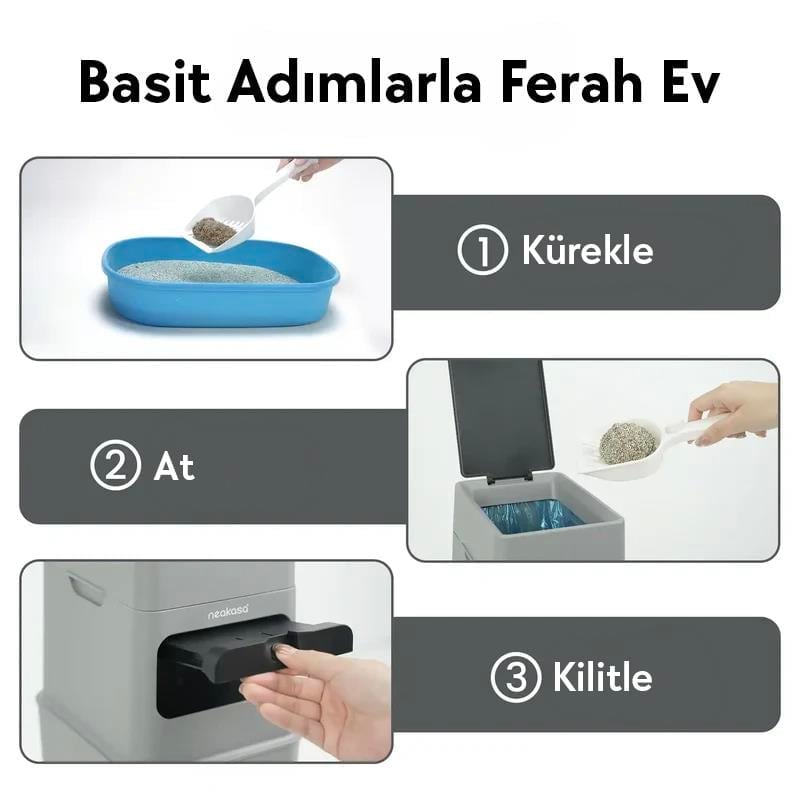 PooGuard Evcil Hayvan Atık Toplama Kabı Z-PG-2