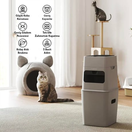 PooGuard Evcil Hayvan Atık Toplama Kabı Z-PG-4