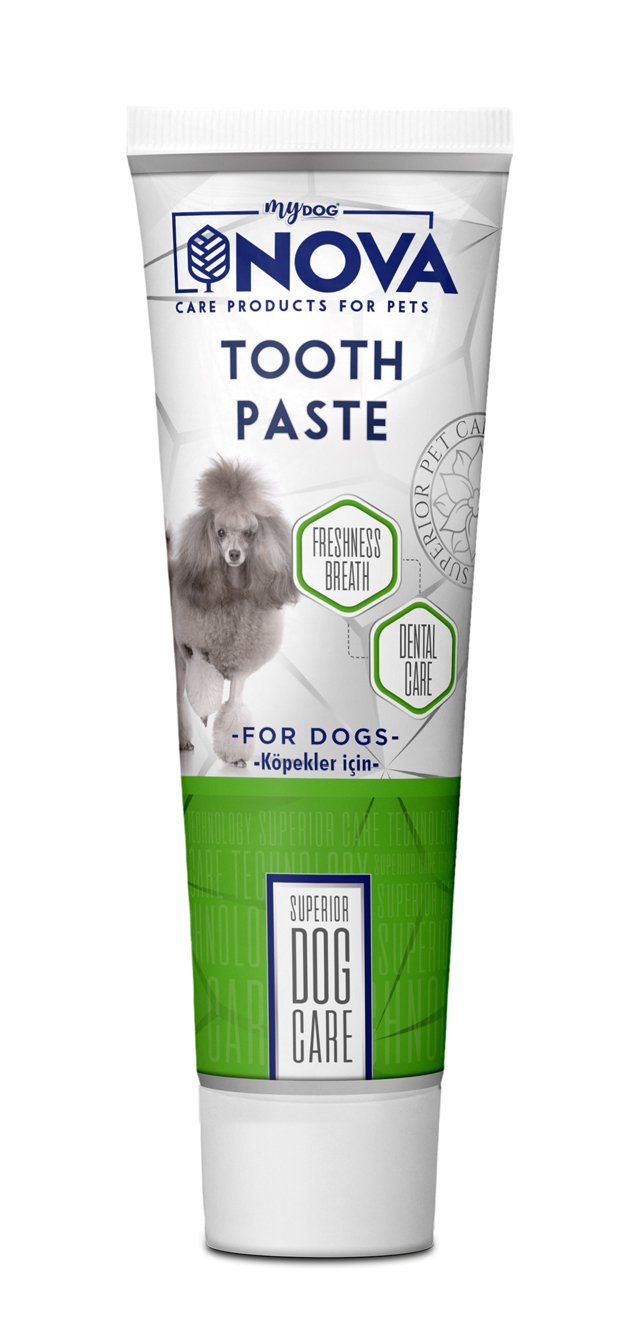 Nova Tooth paste Köpekler için diş sağlığını destekleyen D-vitamini  100gr-1