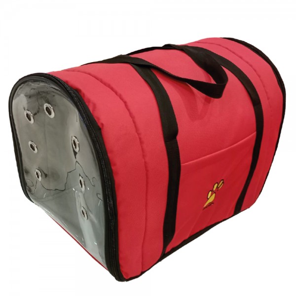 cha-5819 büyük dış mekan kumaş taşıma çantası kırmızı  46 *30 *32CM-1