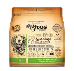 mydog low grain kuzu etli medıum breed-küçük ve orta ırklar için köpek maması 3kg-1
