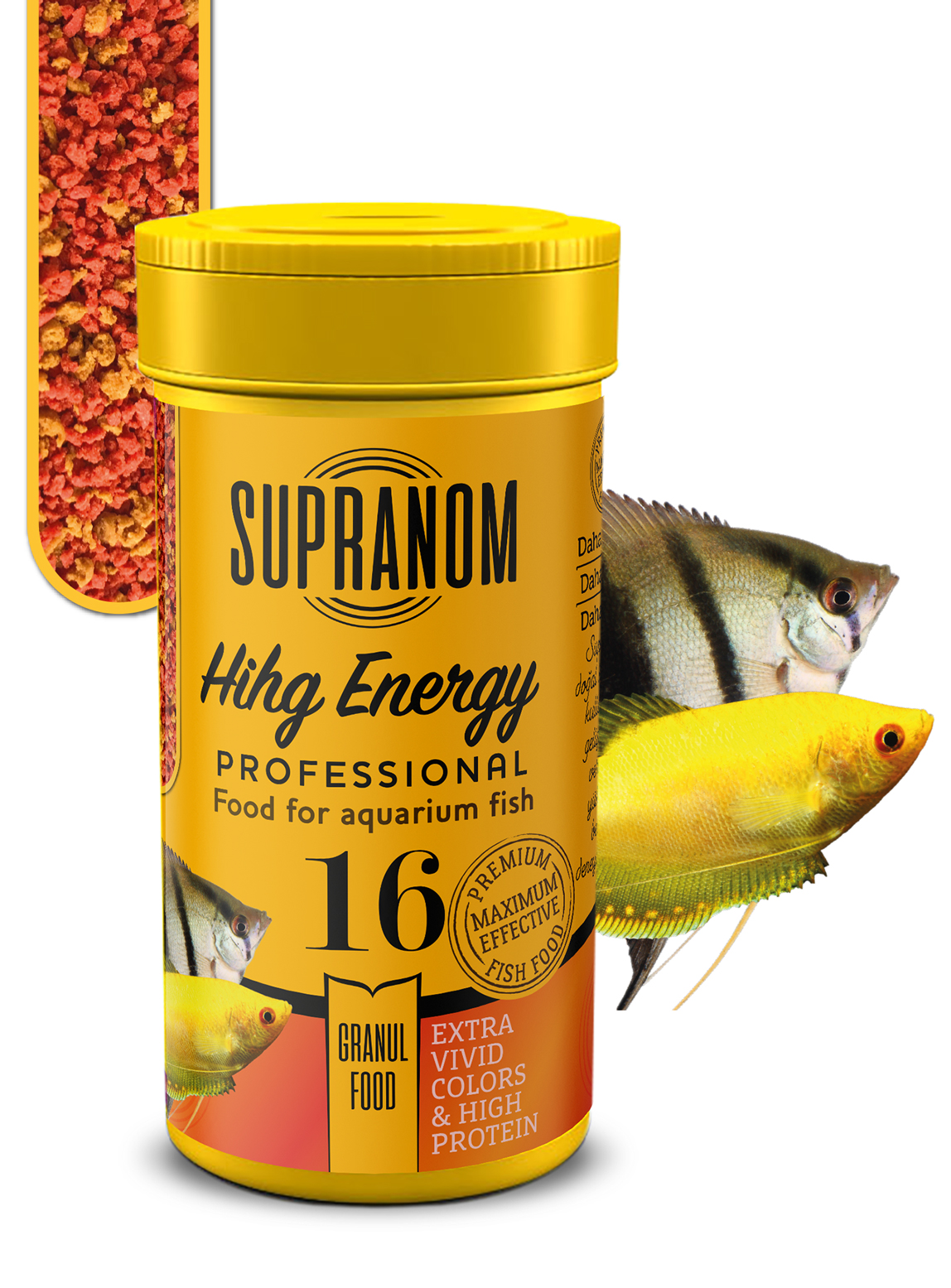 Supranom tüm balıklar için yem high energy granul food 100ml (16)-1