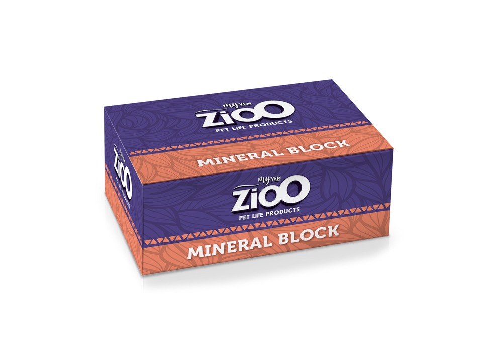 ZioO tüm kuşlar için mineral blok 12'li -1