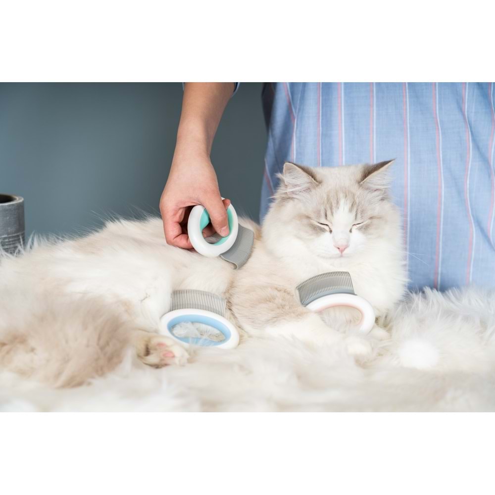 10121299 M-Pets Mini Pet Comb Blue-2