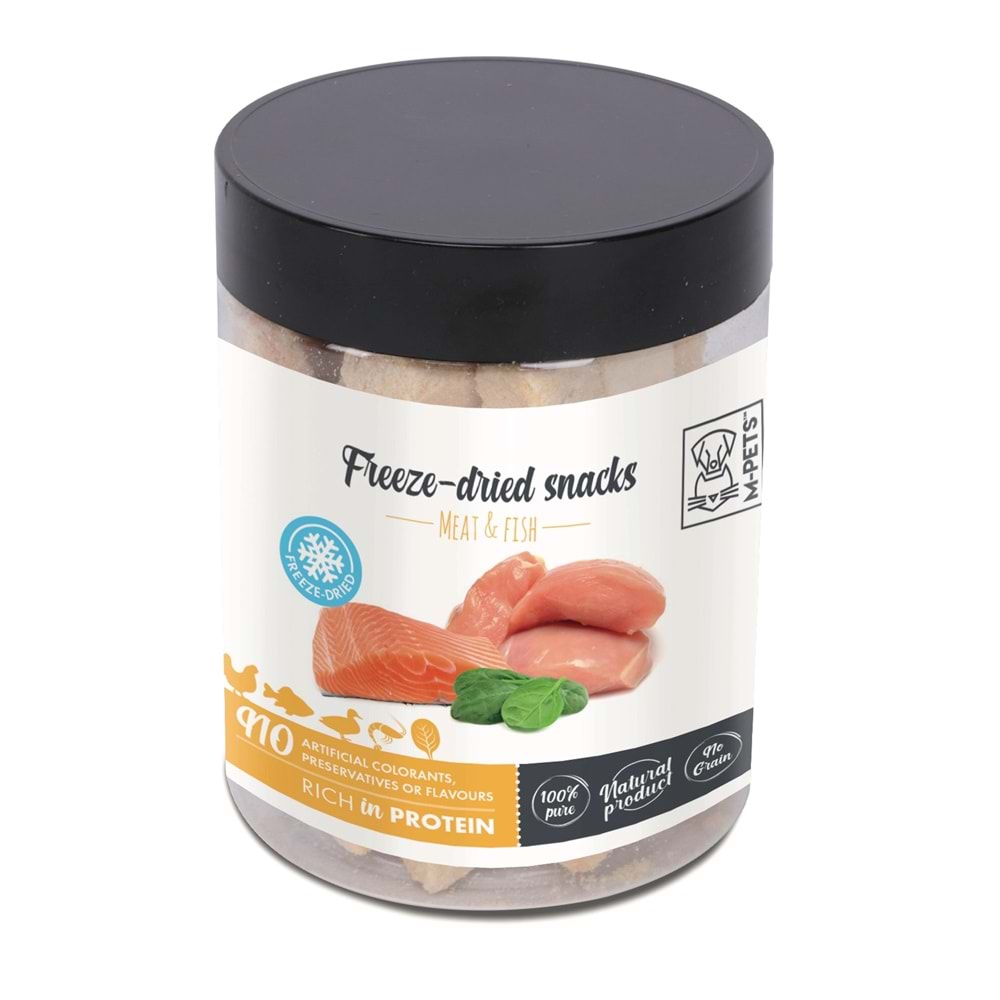 Freeze Dried Kurutulmuş %100 Et ve Balık Aromalı Köpek Ödülü 30 GR -1