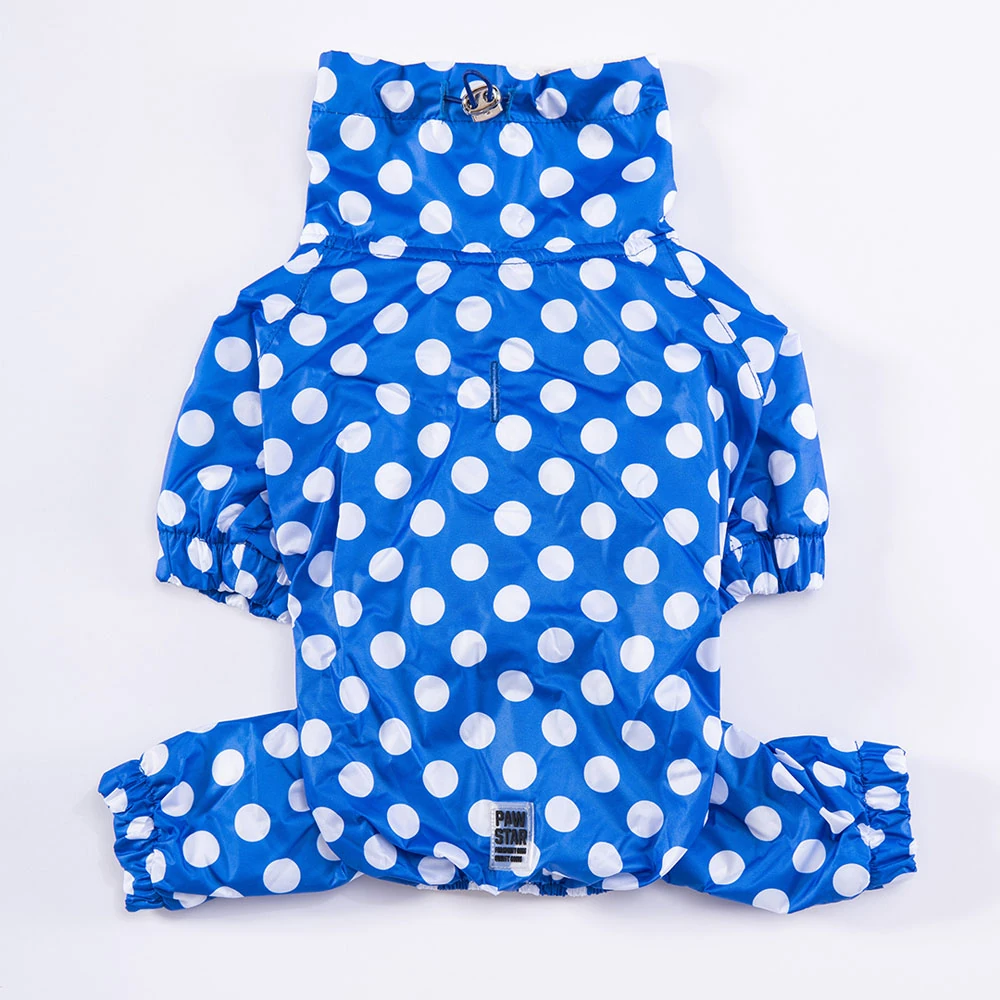 23521 Mavi Dots Tulum Yağmurluk L beden-2