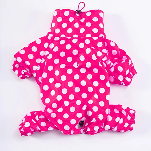 23522 Fuşya Dots Tulum Yağmurluk XL beden-2