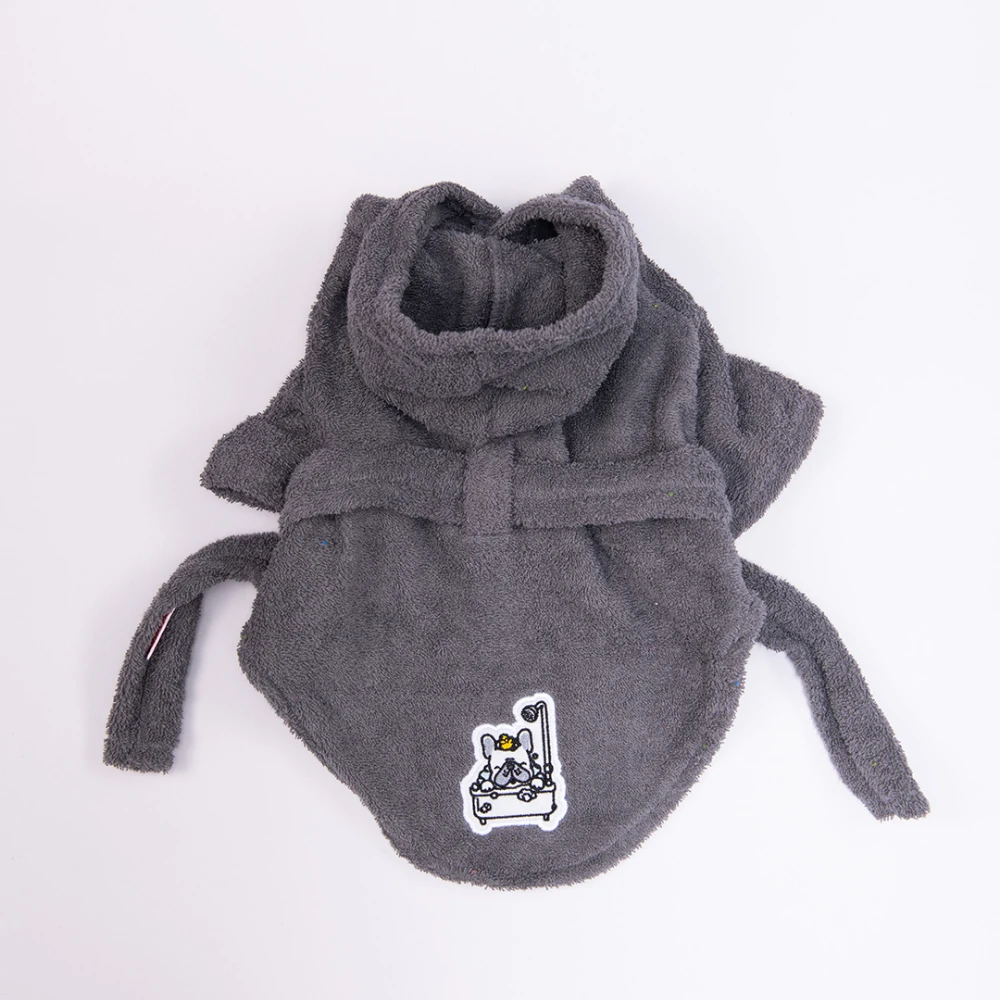 25053-Gri Pattaya Bornoz L-XL-2