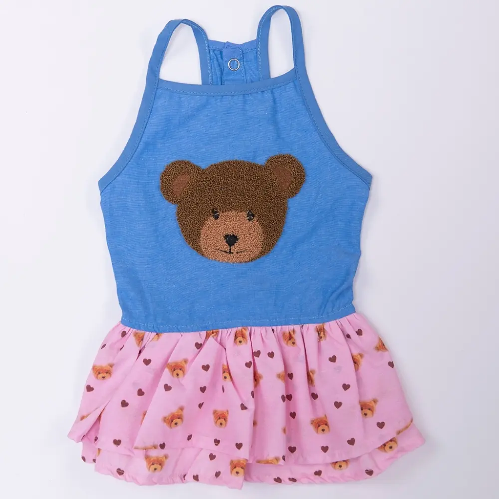 26312 Cozie Bear Denim Elbise M Beden YPAW-2