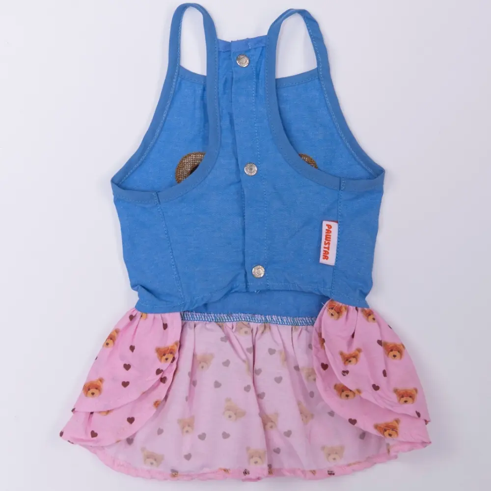 26312 Cozie Bear Denim Elbise XL Beden YPAW-3