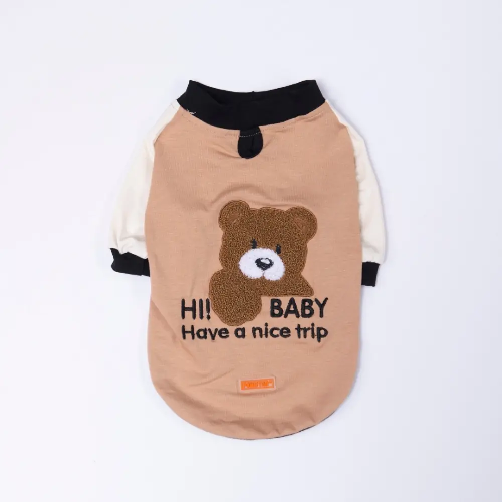 26716-Bej Baby Teddy Sweat 2XL Beden YPAW-2