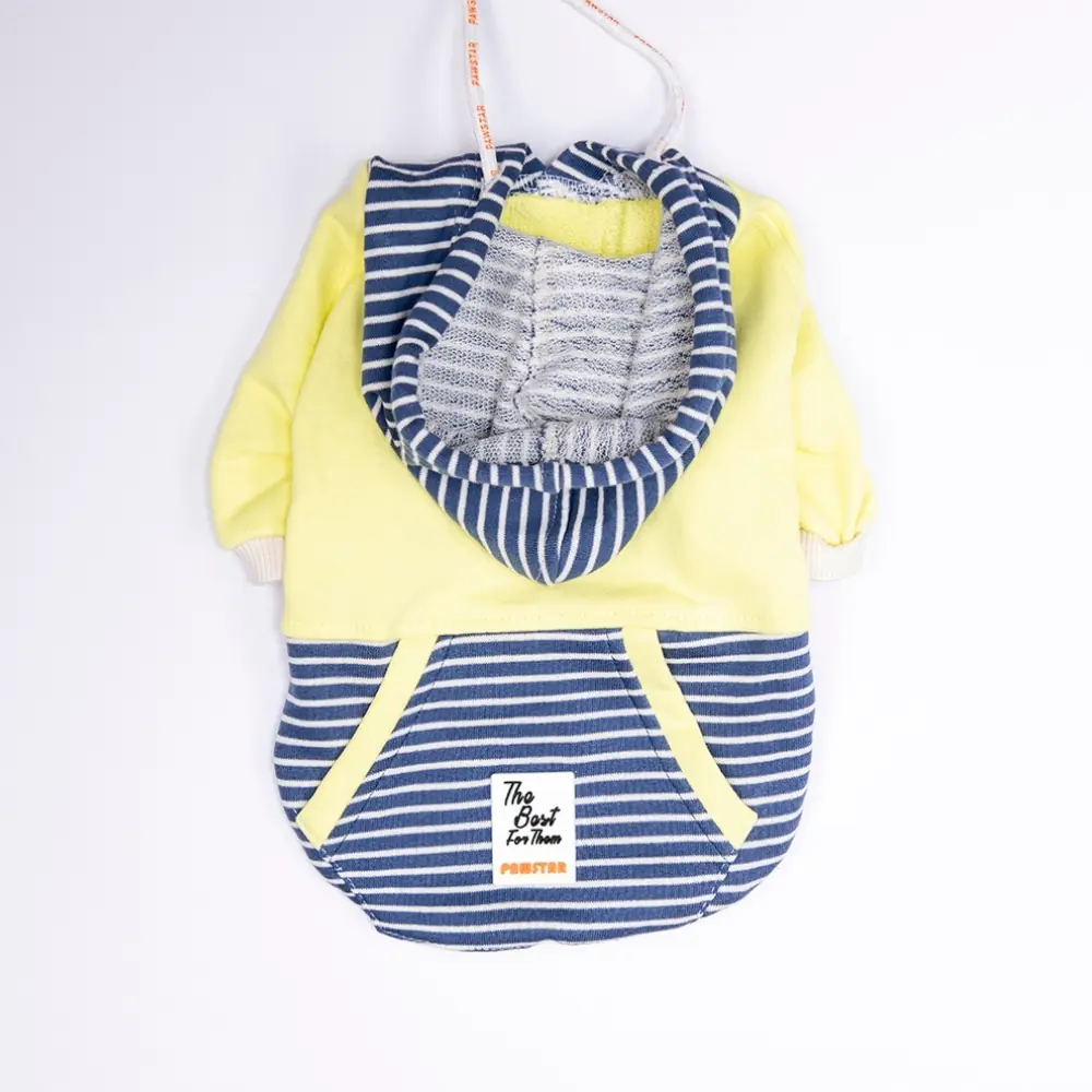 26722 Yeşil Sera Stripe Hoodie 2XL Beden KPAW-2