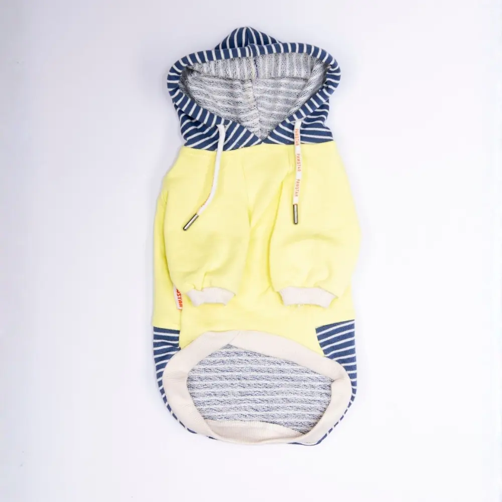 26722 Yeşil Sera Stripe Hoodie XL Beden KPAW-3
