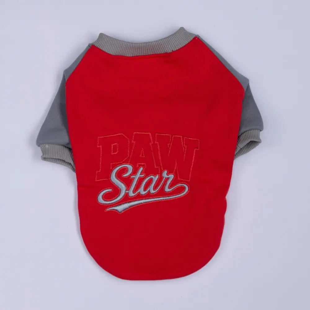 26788 Kırmızı Boston Pawstar Büyük Irk Sweat 3XL Beden KPAW-2