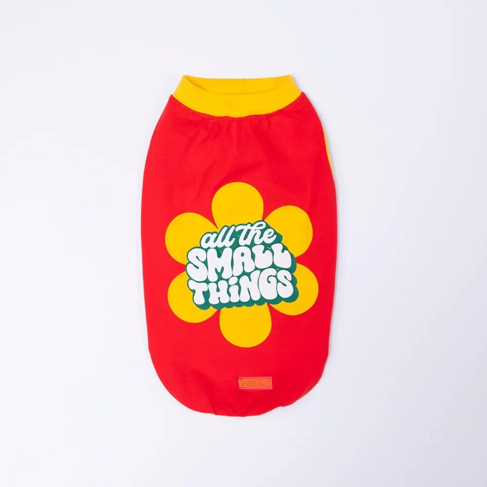 26804 Kırmızı Small Things Tişört S Beden YPAW-2