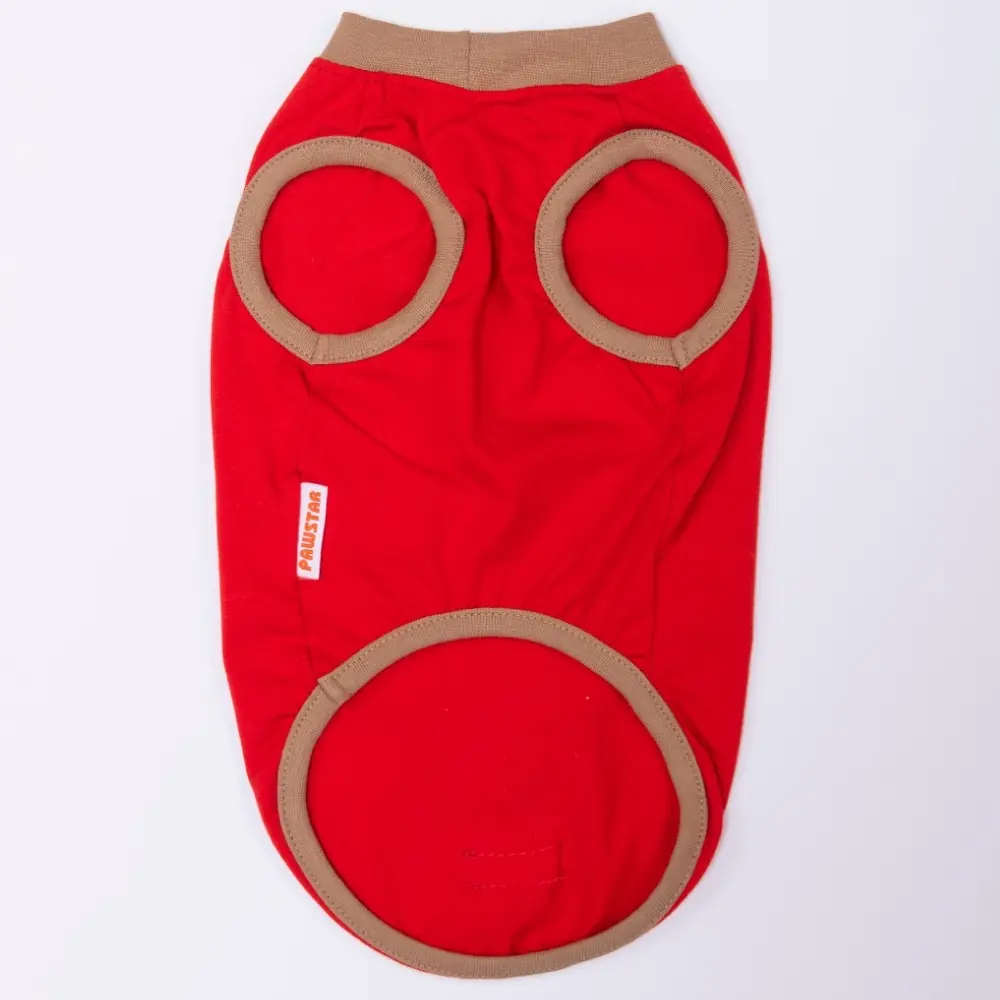 26807 Kırmızı Donut Teddy Tişört S Beden YPAW-3