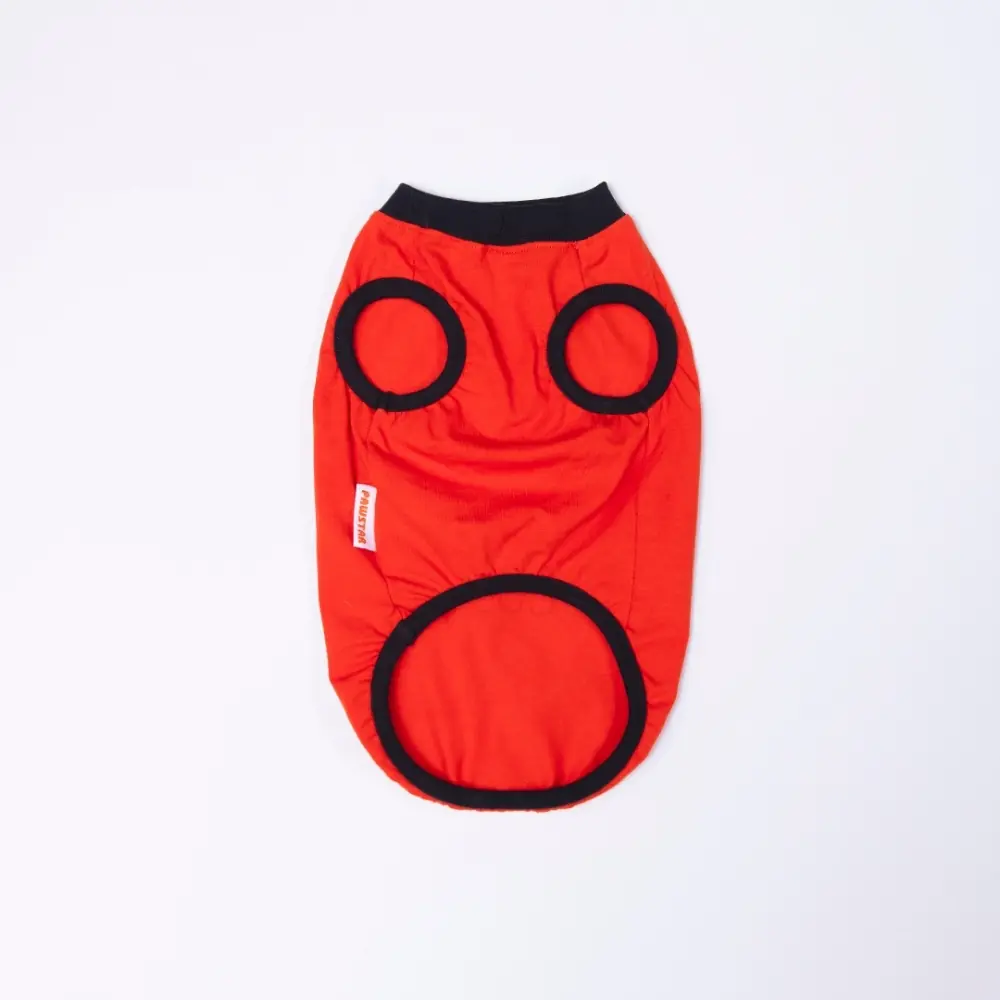 26825 Kırmızı Just Smile Tişört L Beden YPAW-3
