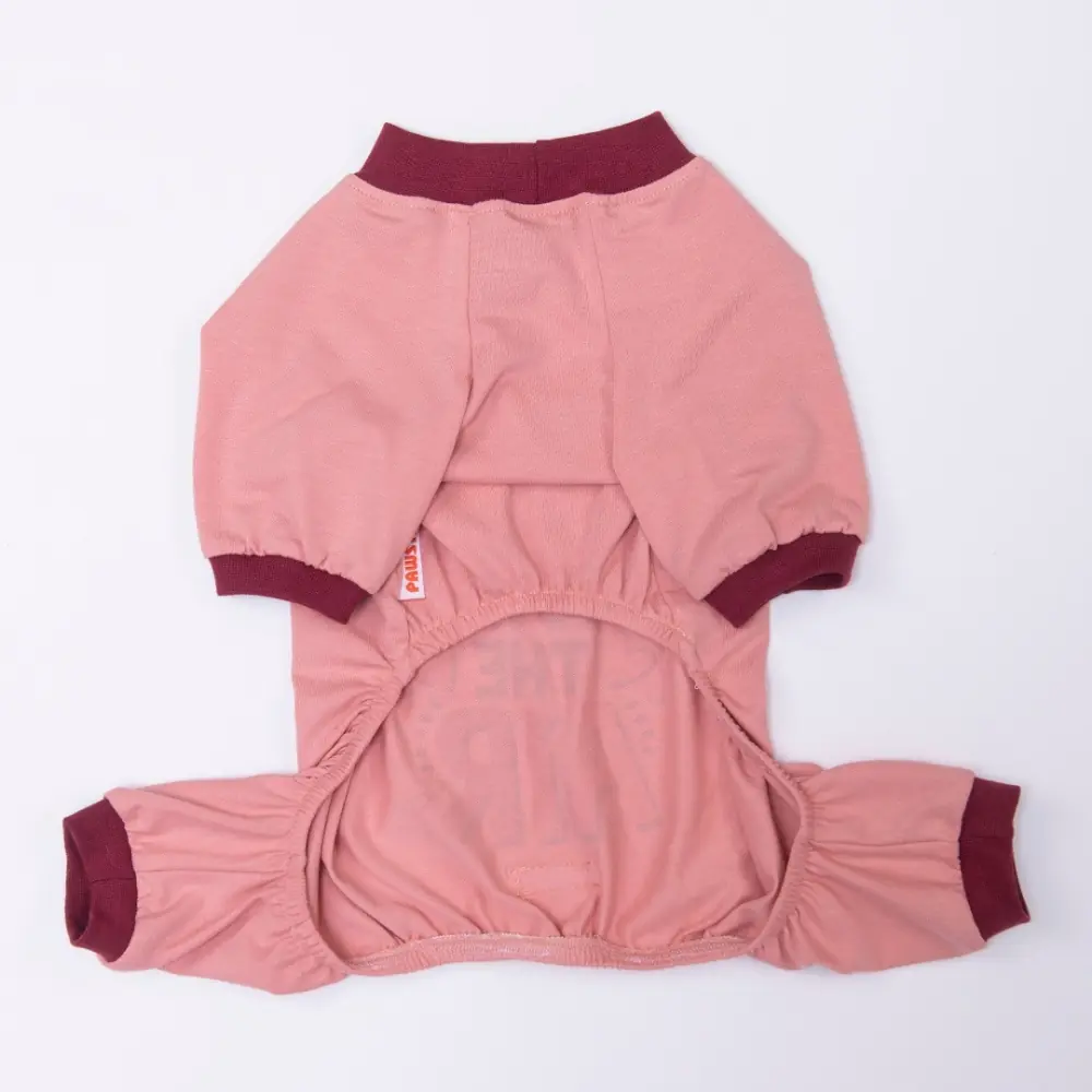 26902 Pembe Love Air Pijama Tulum 2XL Beden YPAW-3