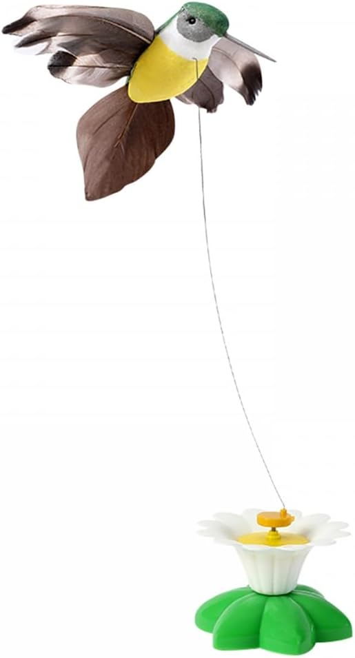 360 Derece Dönen Pilli Kuş Kedi Oyuncağı hg-3360 ICT-2