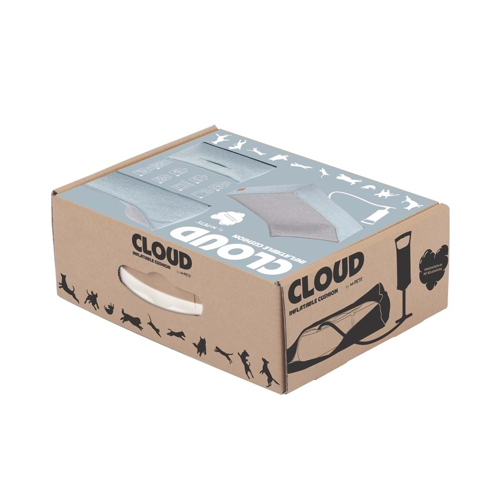 60301299 Cloud Fonksiyonel Şişirilebilir Yatak Blue-4