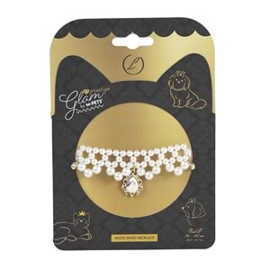 Glam Prestige Aksesuar White Jewel L Beden Brsp-60802299 -1