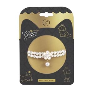 Glam Prestige Aksesuar White Camellia L Beden Brsp-60803399-1