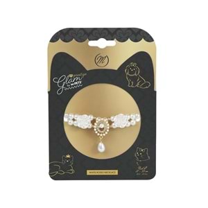 Glam Prestige Aksesuar White Roses M Beden Brsp-60803599-1