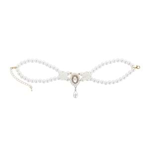 Glam Prestige Aksesuar White Roses M Beden Brsp-60803599-2