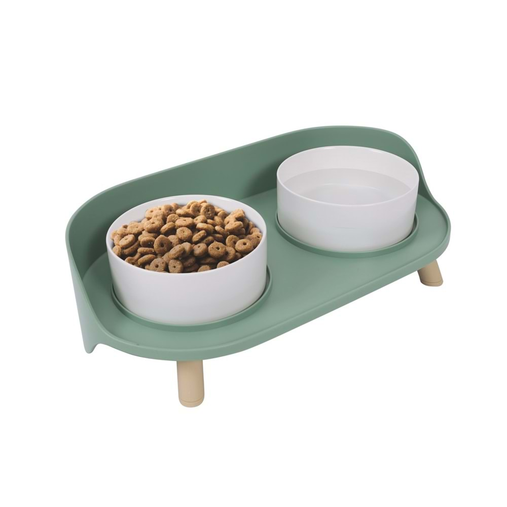 Altıtude 2'Lİ Mama Kabı Standı 2X450 ML -2