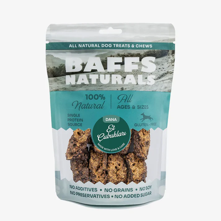 Dana Et Çubuğu %100 Doğal Köpek Ödül & Çiğneme Maması – 100gr-1
