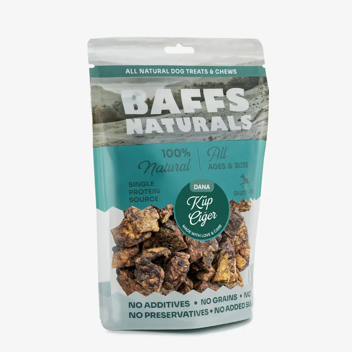 Dana Küp Ciğer %100 Doğal Köpek Ödül Maması – 100gr-2