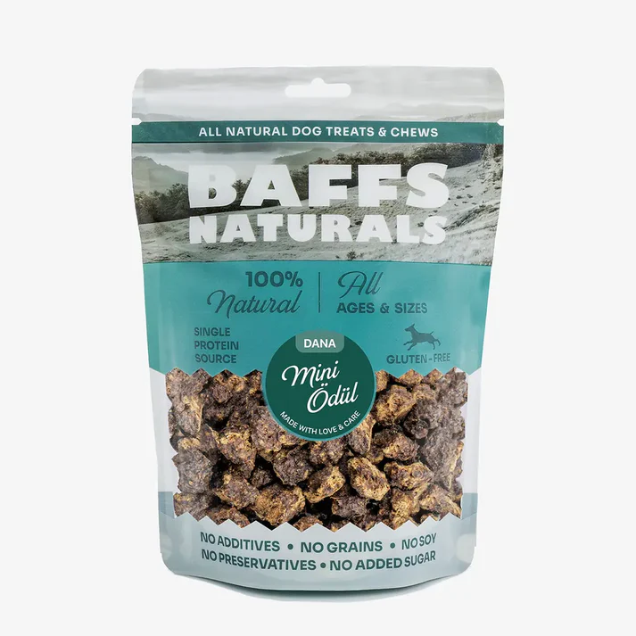 Dana Mini Ödül %100 Doğal Köpek Eğitim & Günlük Ödül Maması – 100gr-1