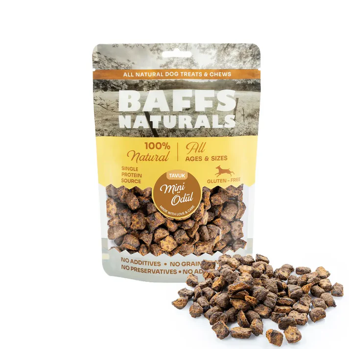 Tavuk Mini Ödül %100 Doğal Köpek Ödül Maması 100gr-3