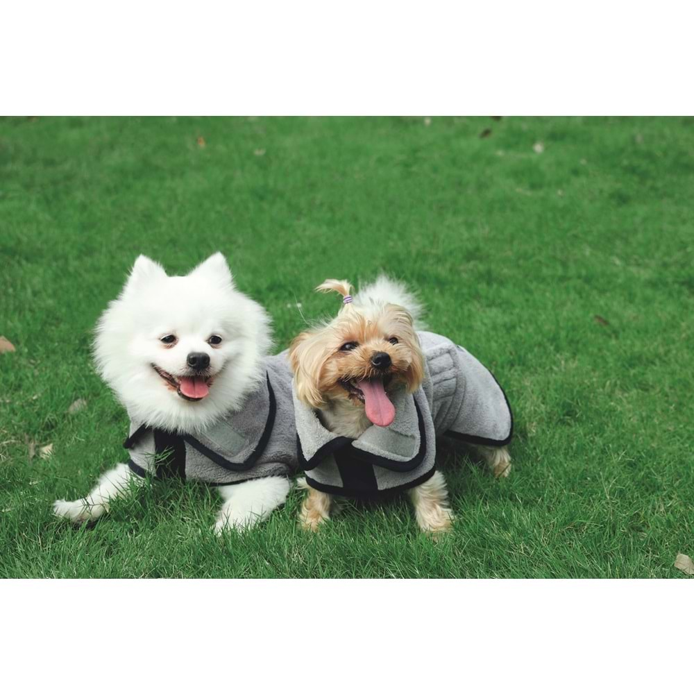 Bath Time Köpekler İçin Bornoz (XL) BRSP-10126499-3