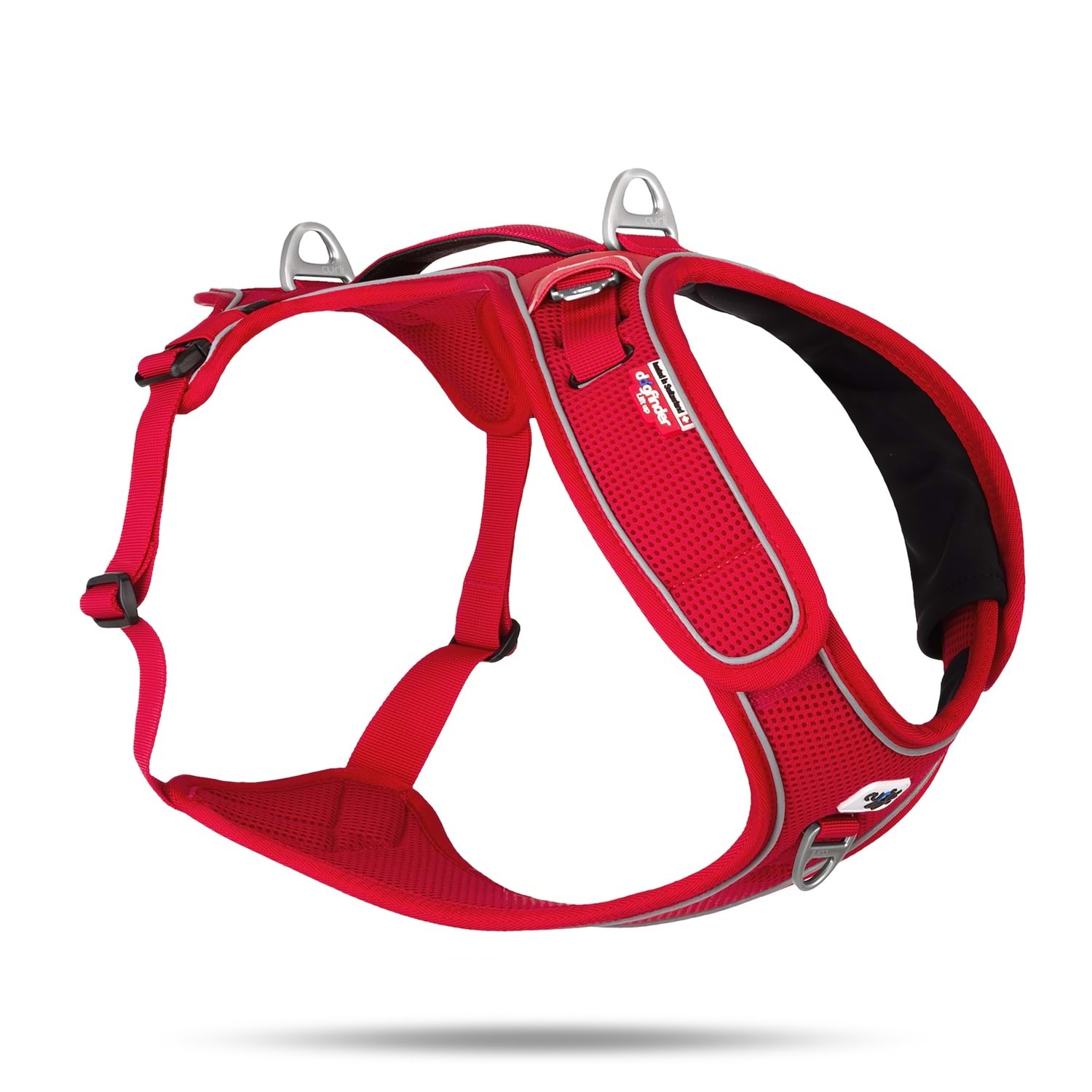 Belka Harness Adjustable Neck Red 4XL Beden SU3590-1