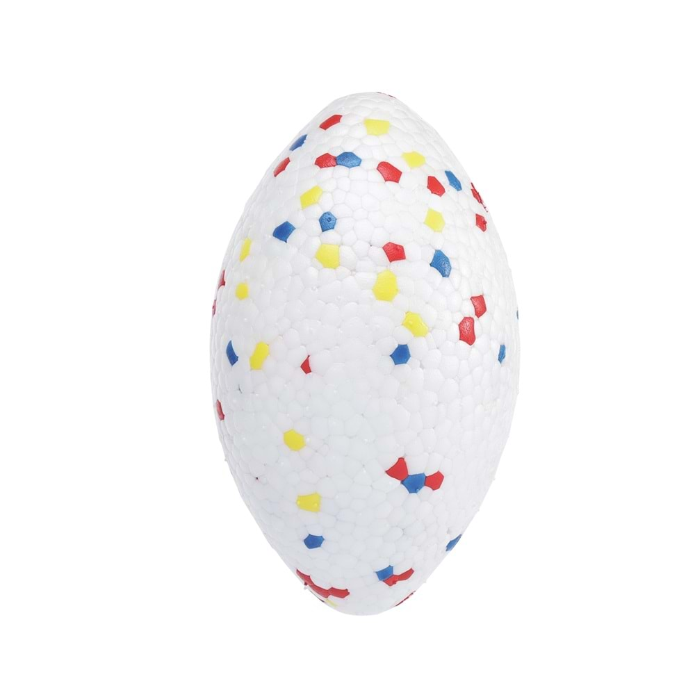Bloom Mini Rugby Parçalanmaz Rugby Topu Red-White-1