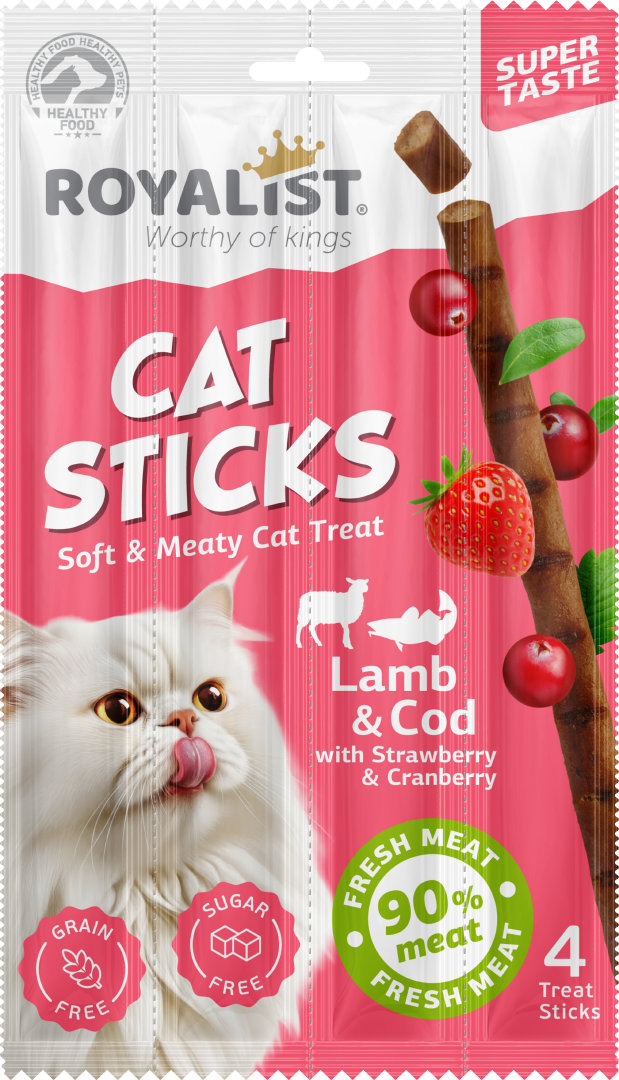 Cat Stick Kuzu Etli Morina Balıklı -1