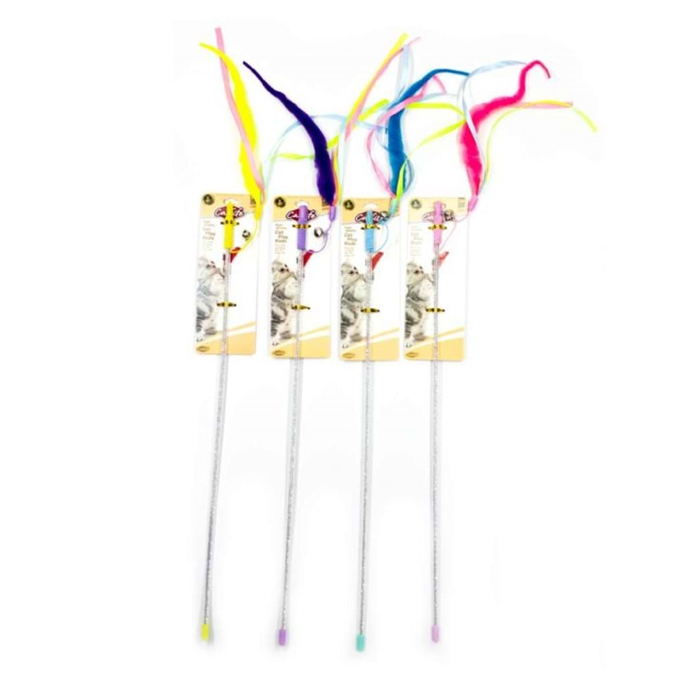 Catlife Kediler İçin Oyuncak Olta Zilli Püsküllü Brsp-203598-1