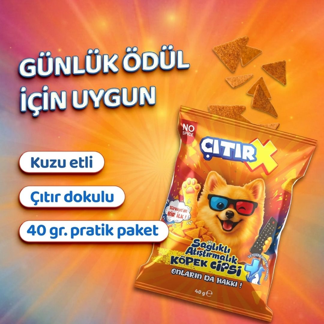ÇıtırX Köpek Cipsi 40 GR-2