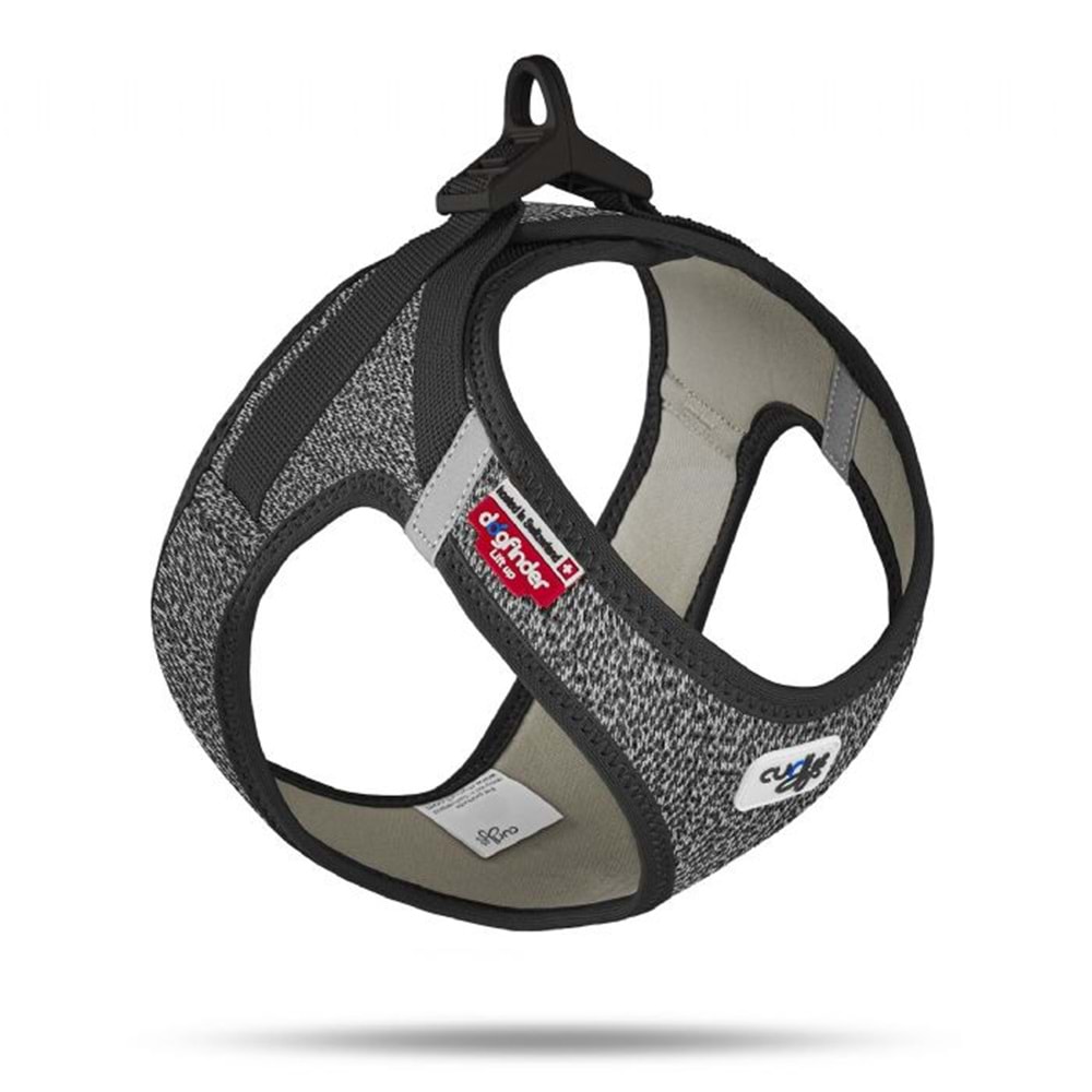Curli Vest Harness Merino Curli Clasp Black M BRSP-Su3026-1