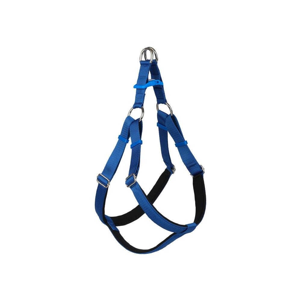 DOCA 8402 KÖPEK GÖĞÜS TASMASI SOFT M BEDEN MAVİ-1