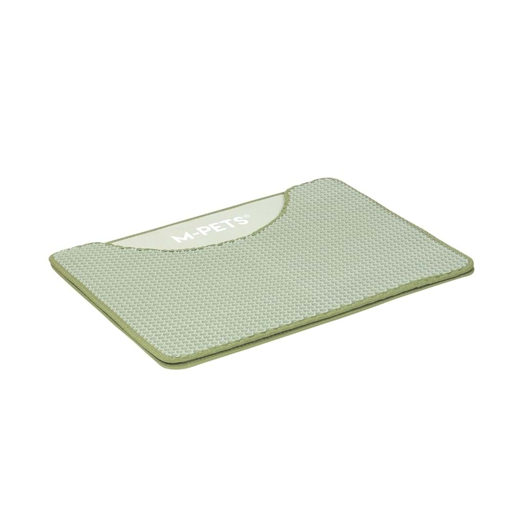 Duplex Elekli Kedi Kumu Paspası Yeşil 60X45 CM -2
