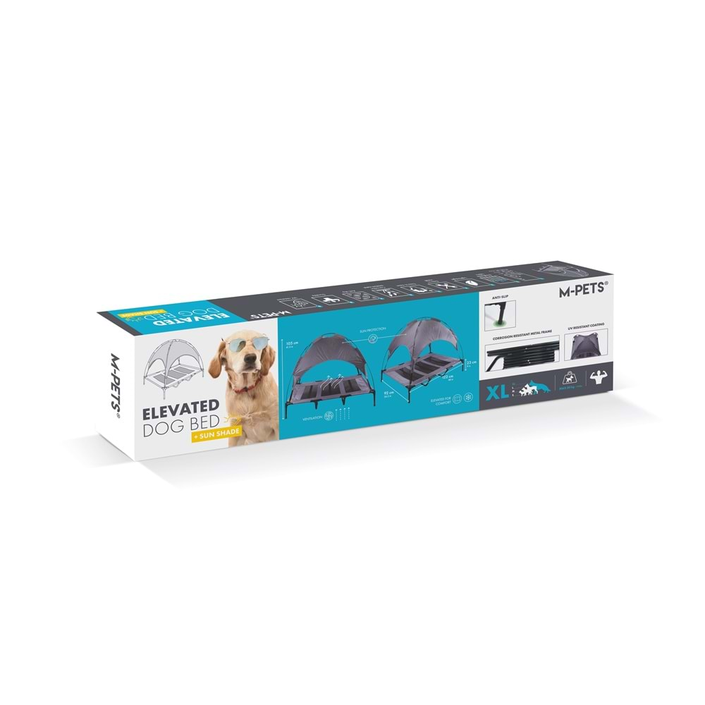 Elevated Çadırlı Kedi ve Köpek Yatağı XL Beden Brsp-10373499-3
