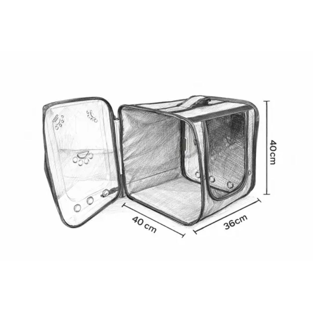 Fileli Kare Astronot Çanta Renkler (Mavi, Gri, Pembe, Kırmızı, Siyah ) -3