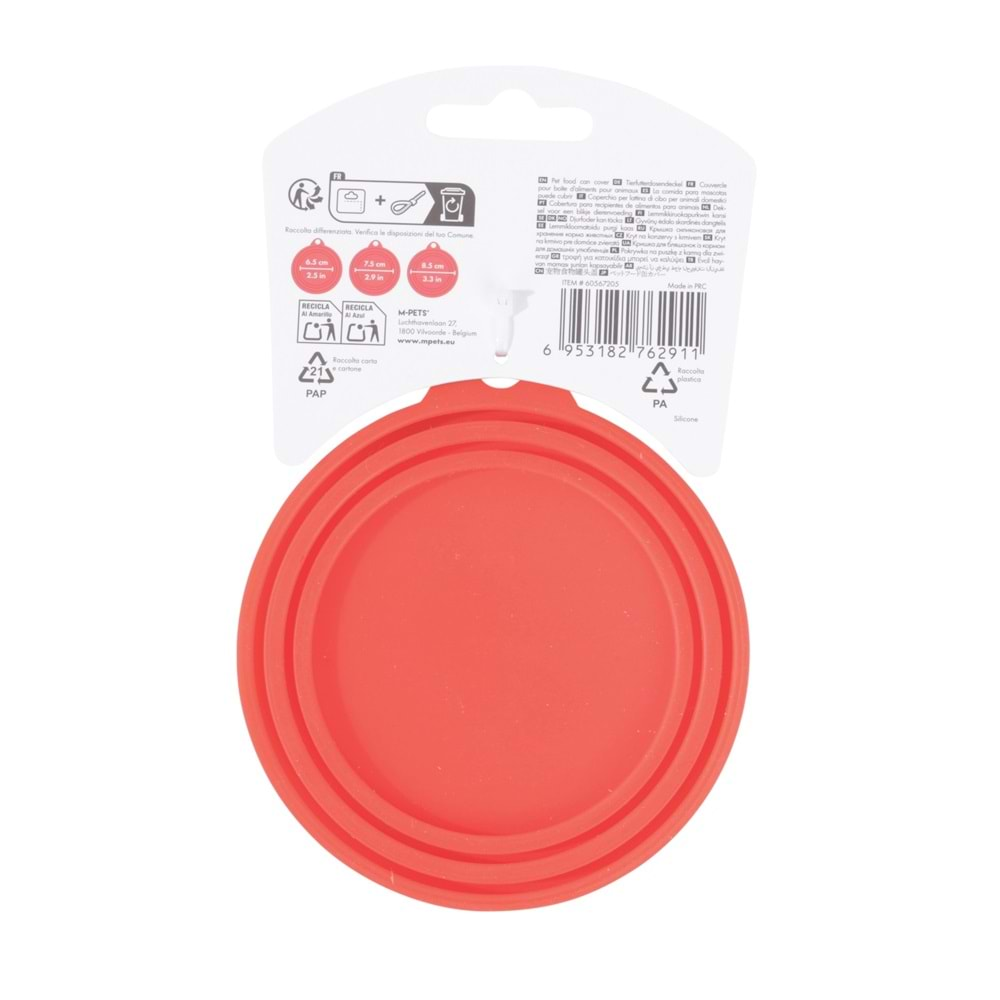 Fresh Cover Plastik Konserve Kapağı Red Brsp-60567205 -2