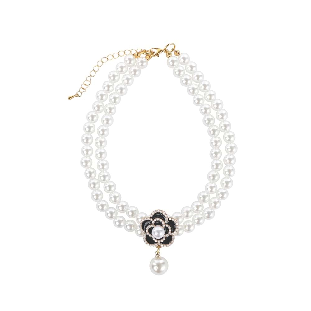 Glam Prestige Aksesuar Black Camellia L Beden Brsp-60803099-2