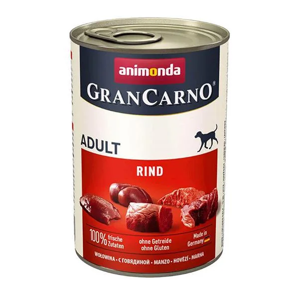 GranCarno Sığır Etli Köpek Konservesi 400gr-1